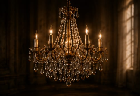 Crystal chandelier